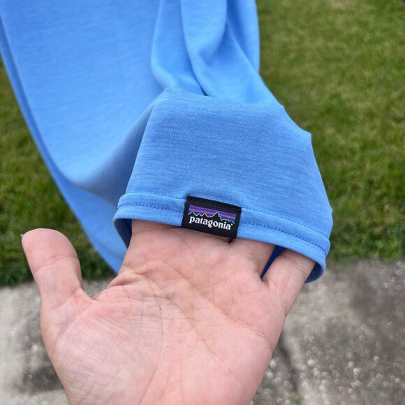 Patagonia Blue Capilene Cool Daily Tank Top Size M - Picture 4 of 8